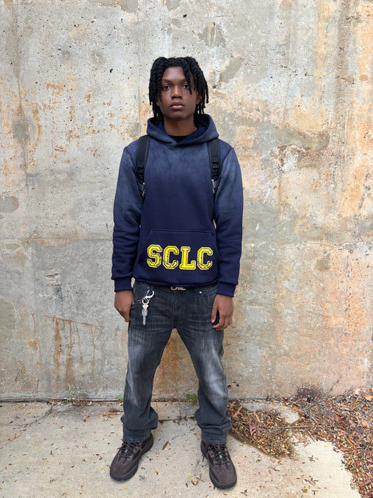 “SCLC” Faded Hoodie