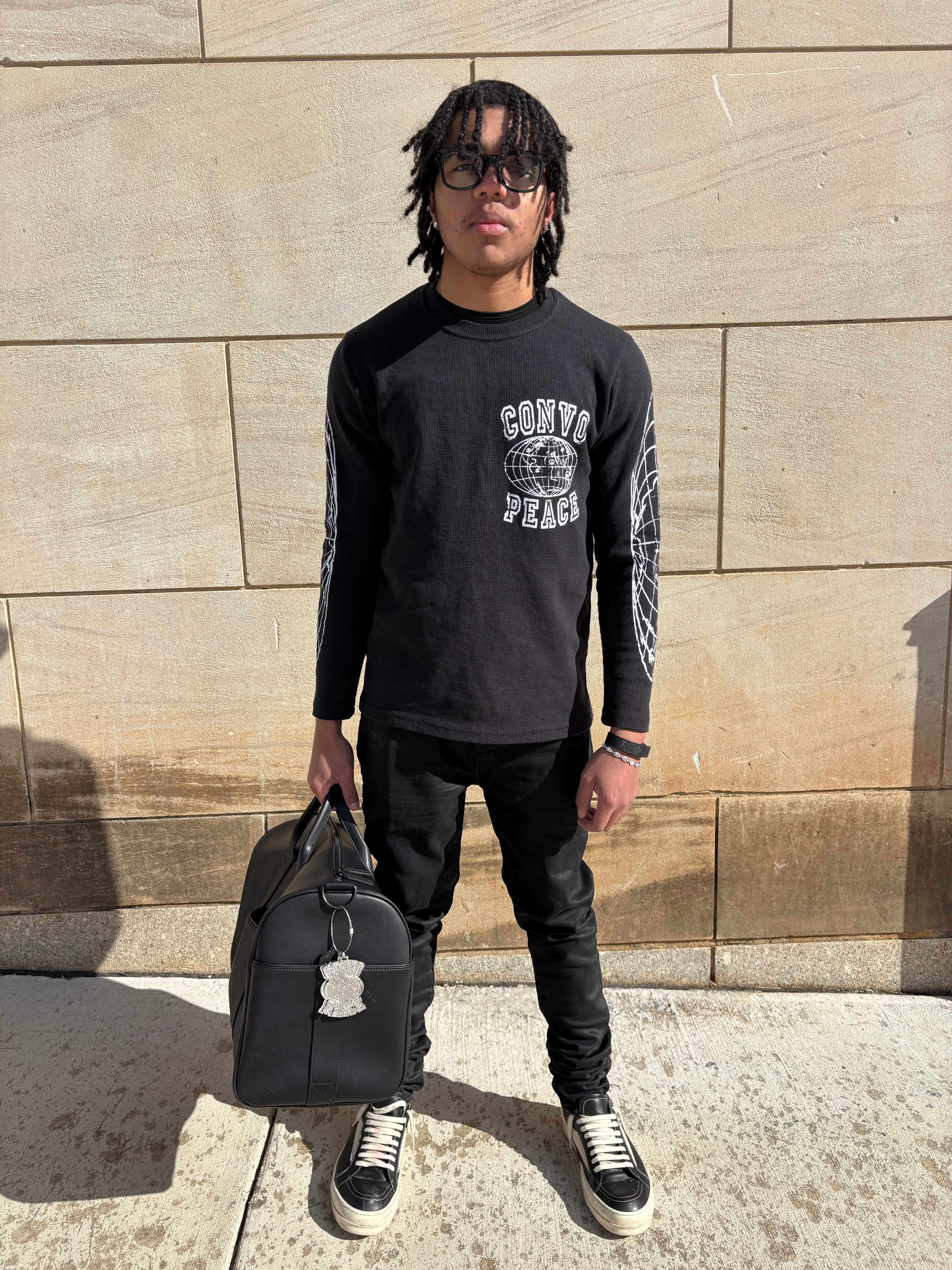 Thermal Long Sleeve B&W